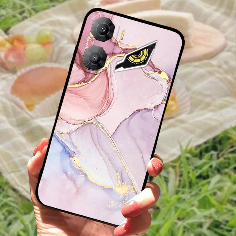 Чехол для ZTE Nubia Neo3 Neo 3 5G Z2464N TPU Мягкий Силиконовый Черный Матовый Чехол для Телефона Для Nubia Neo3 Задняя Крышка Защитная Оболочка