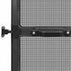 Поворотная москитная сетка Антрацит и Черный 120 x 240 см
