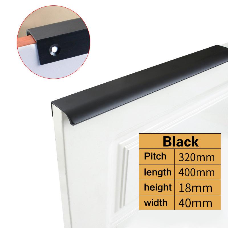 1 шт. ручки для шкафа в спальню, ручки для ящиков мебели, ручки-скобы, скрытая дверная ручка для кухни