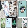 Чехол для телефона Genshin Impact Venti для Xiaomi 15 14 Ultra 13T 14T 15T 17 Pro Max POCO X7 Pro X5 X6 F5 F6 F7 F8 Ultra
