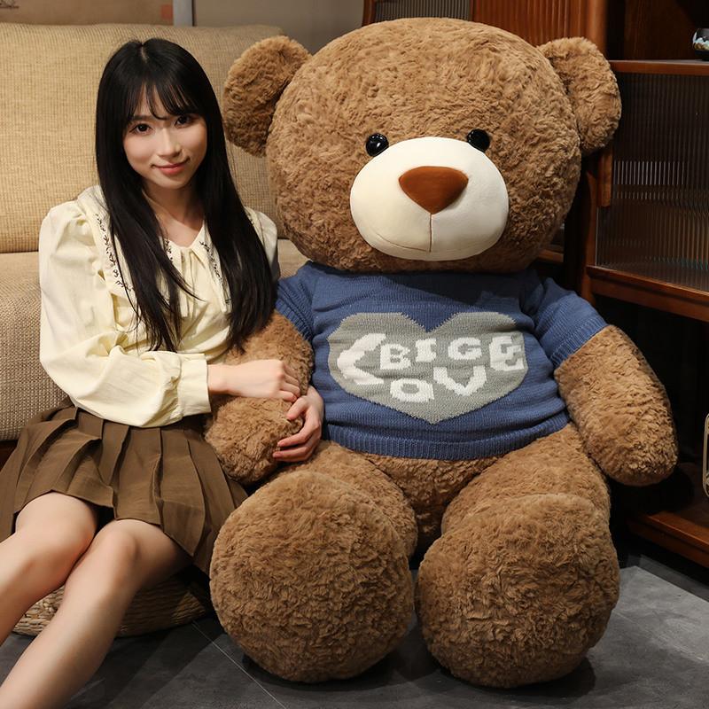 Bear Teddy Plush Toy Cartoon Simulation Dolls Birthday Gifts Decoration Home