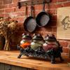 Funny Frog Spice Jar Glass Condiment Bottles Creative Food Seasoning Jar  Restaurant