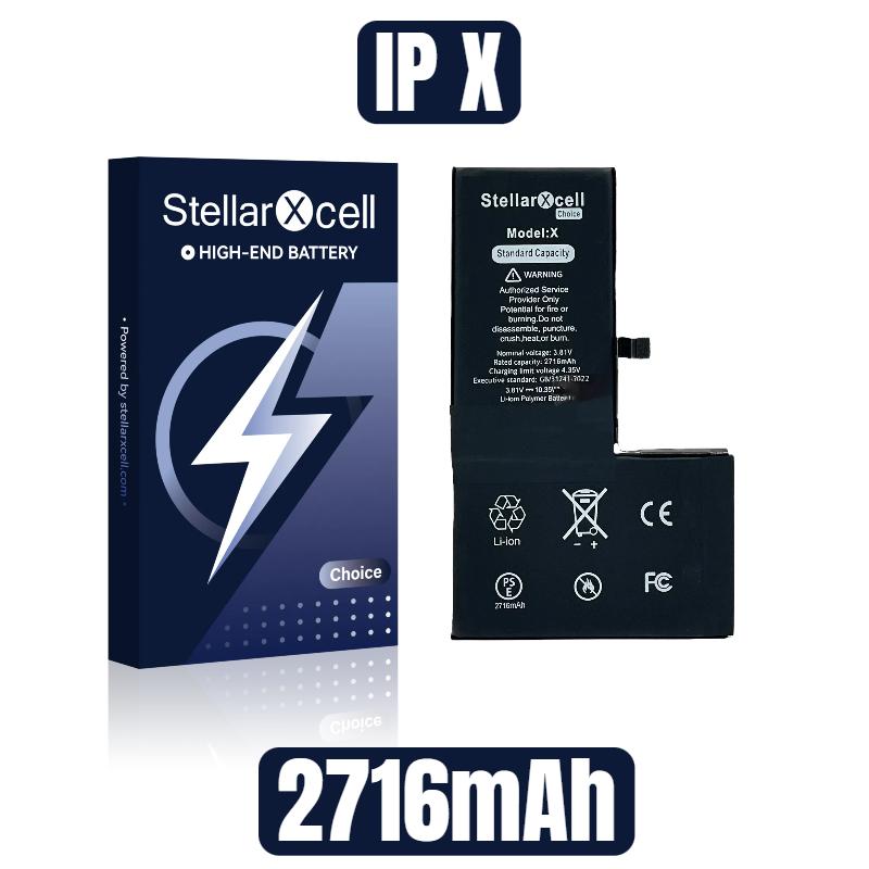 StellarXcell выбор OEM Замена аккумулятора для IPhone SE 7 8 X XR XS XS XSMAX iphone11 12pro 13mini 14plus 15Promax с бесплатным инструментом