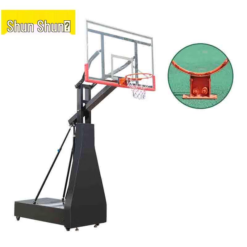 Shunshunne Mobile Adjustable Basketball Hoop