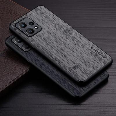 Чехол для Oppo Realme 9 Pro Plus 9i 5G, кожаный чехол с узором из бамбукового дерева, роскошный чехол для oppo Realme 9 pro, чехол-капа