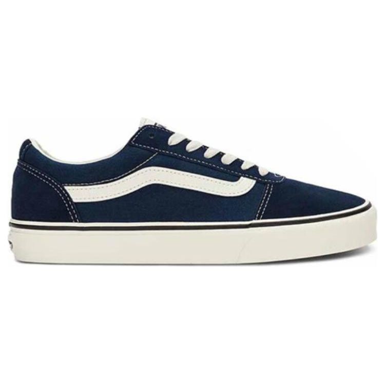 Vans Ward Comfortable Casual Versatile Durable Low-Top Skate Shoes Unisex Sneakers Dark-Blue VN0A5HTSDTQ