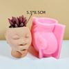 Girl Pen Holder Silicone Mold Table Ornament Succulent Planter Flowerpot Molds Epoxy Resin Mold DIY Plaster Making Tool
