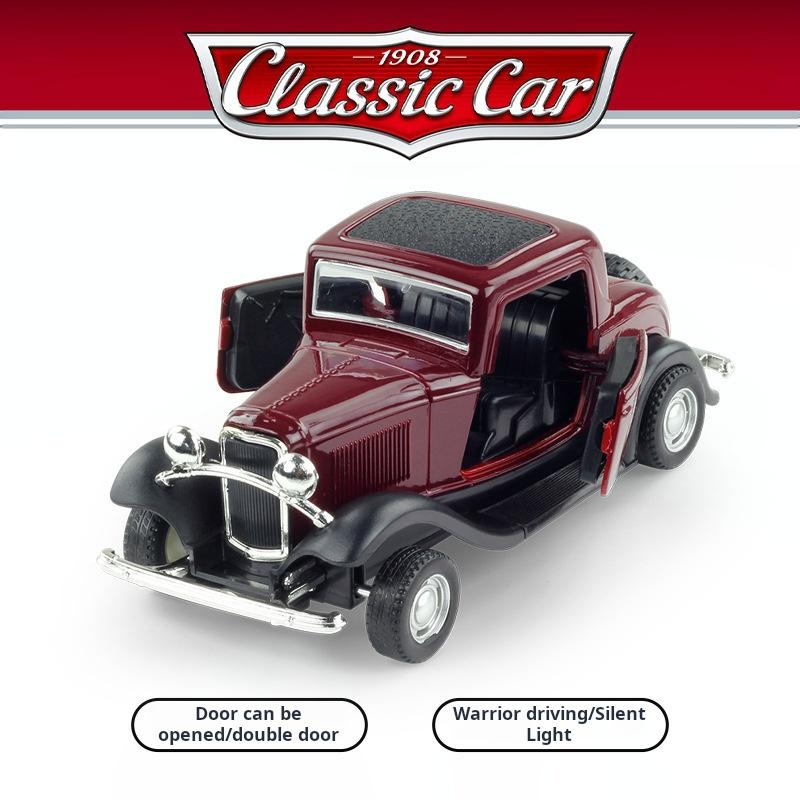 1/32 масштаб литой под давлением классический Ford Mustang GT 1967 GT500 винтажная модель классическая игрушечная машинка с инерционным механизмом миниатюрная копия транспортного средства детский подарок