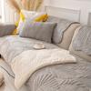 Universal Non-slip Corner Sofa Cover Thicken Plush Sofa Cover Towel Winter Warm Sofa Towel Couch Slipcovers for Living Room
