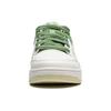 Li Ning Tian Ji Casual Versatile Thick Sole Height Increasing Non-Slip Wear-Resistant Low-Top Skate Shoes Women Sneaker White Green AGCU096-1
