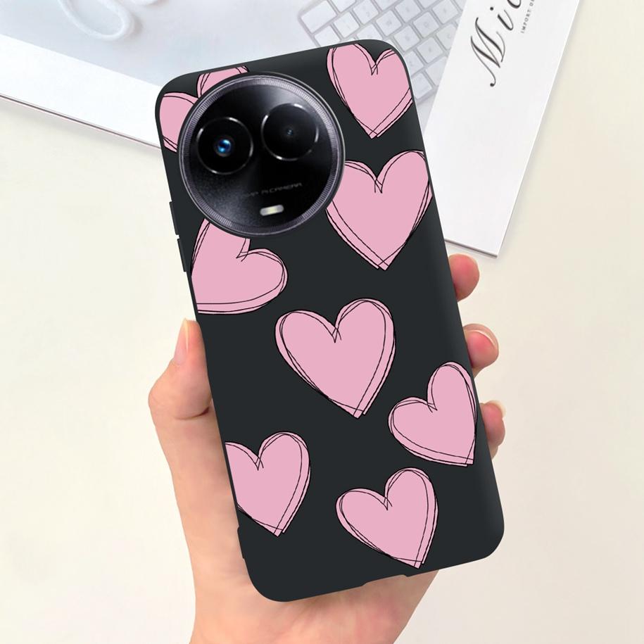 Ударопрочный Чехол Для Realme 11 5G / Realme 11X Чехол На Телефон Модный Девушки Мягкий Силикон Funda Для Realme11 11 X 2023 RMX3785 Coque