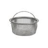 Thickened Kitchen Sink Strainer Basket with Handle Practical Pool Base Universal Vegetable Residue Filter Drainer