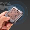 Чехол-брелок из цинкового сплава для ключа автомобиля Zeekr 001 007 009, держатель для смарт-карты ключа автомобиля, брелок, кольцо-держатель, автомобильные аксессуары