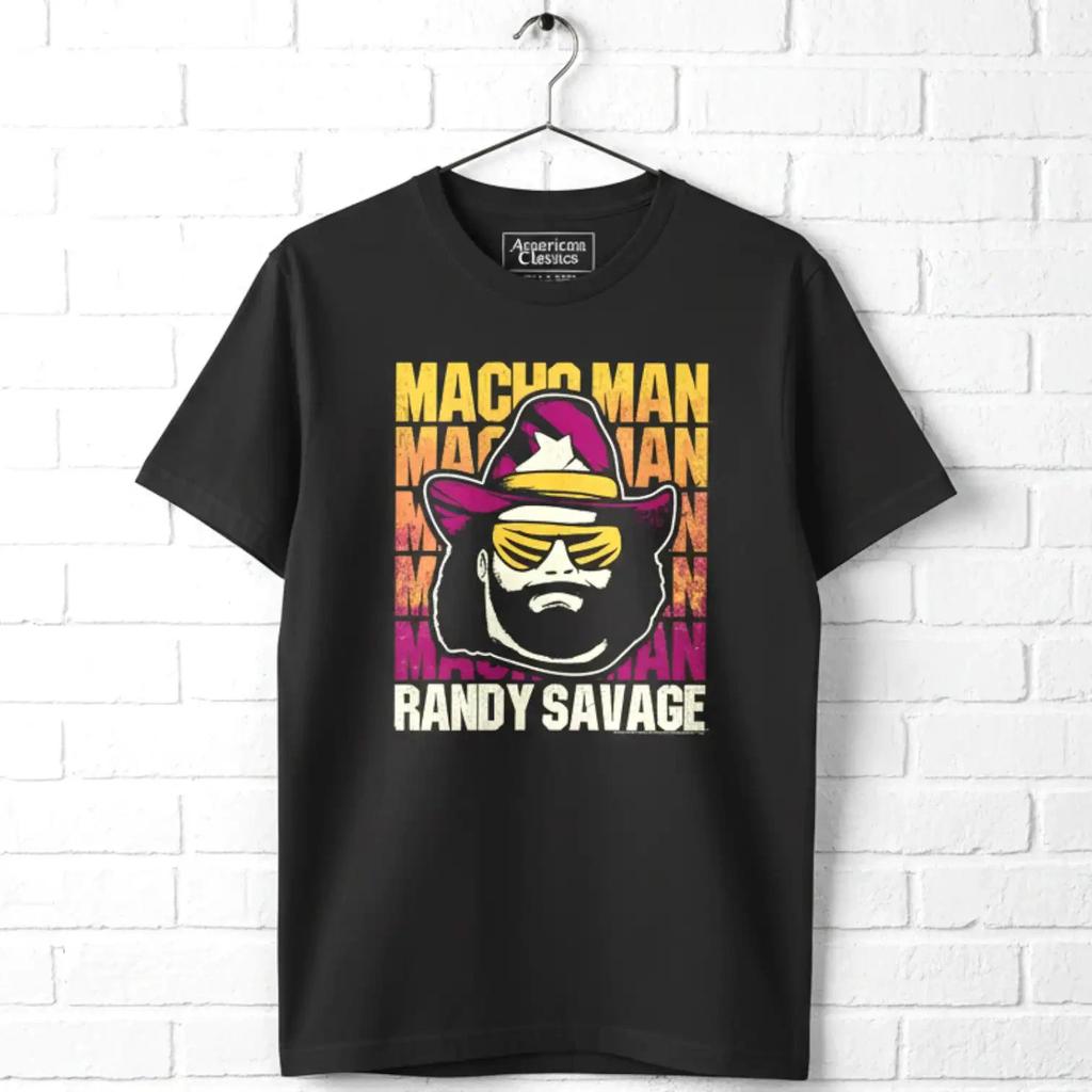 Macho Man Retro Randy Savage Men's T Shirt