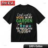 Unisexs Slight Stretch Breathable Classic Tshirt Garden And Dog Graphic Tee Urban Tshirts Singaporean For Weekend Wear Unisex