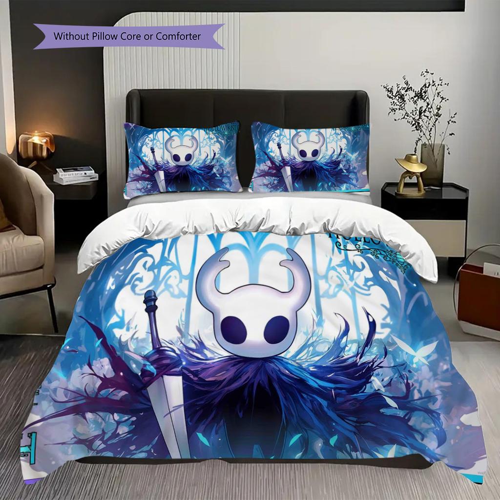 Dark Fantasy Battle Shadows Unite Threepiece Set 1 Duvet Cover 2 Pillowcase Without Core Bedding Set Christmas Birthday Gift