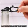 Открывалка для бутылок с брелоком, Открывалка для пива из углеродистой стали, Модный брелок-подвеска, Карманный брелок, Открывалка для бутылок, Забавный подарок