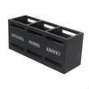 Kitchen Utensil Organizer Box Cutlery Holder 3 Grid Spoon Fork Rack Sturdy