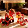Horse Mascot Plush Toy - Chinese Zodiac Pony, Soft Sleeping Companion , Perfect Gift for New Year, Corporate Party&Events