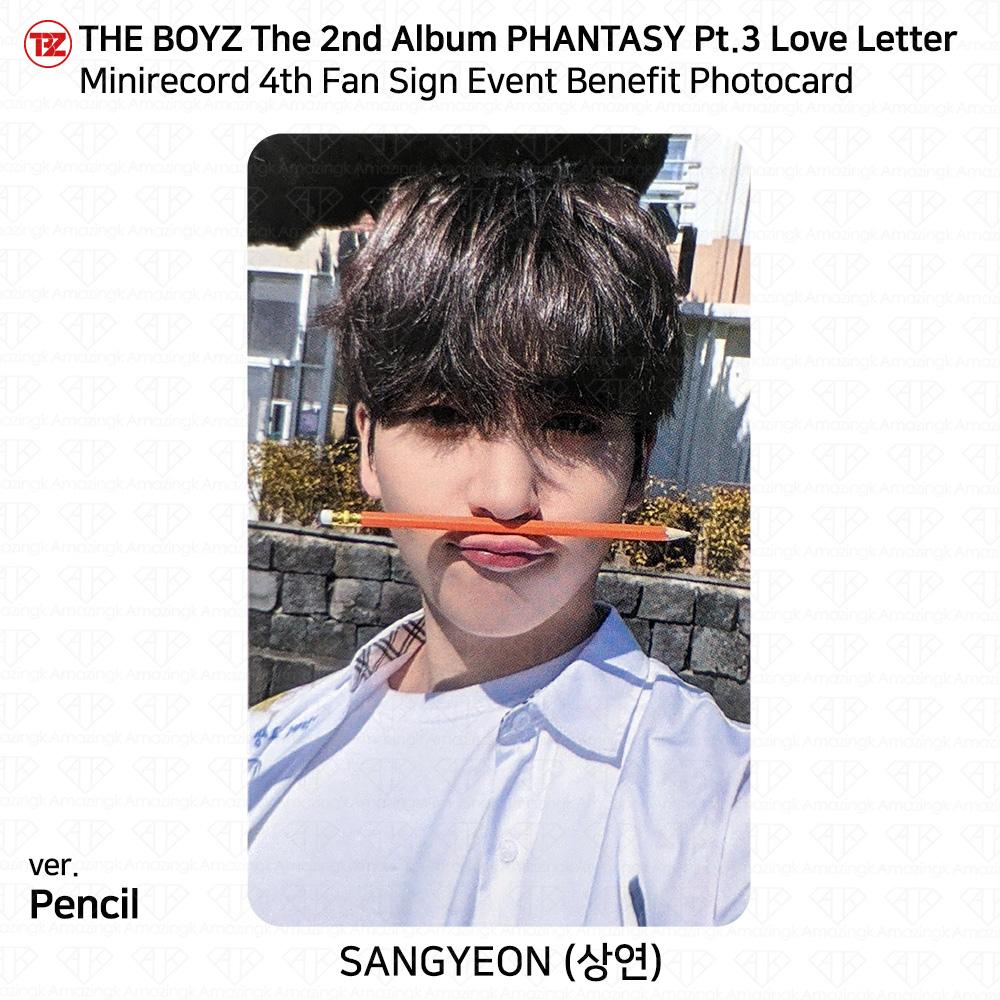 THE BOYZ Минизапись Phantasy Pt.3 Love Letter, 4-я благотворительная фотокарточка с фан-знаком