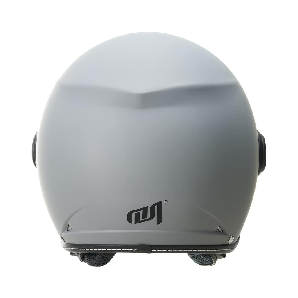 Marushin Industries Мотоциклетный шлем Marushin Jet SAFIT Матовый серый Размер M 4341509 (МАРУШИН) MS-340 (57-58см)