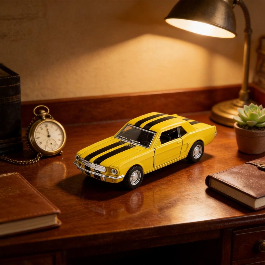 Childrens Alloy Vintage Classic Car Model With Retractable Function For Playroom Decor