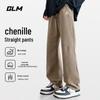 GLM Men's Chenille Loose Straight Casual Pants