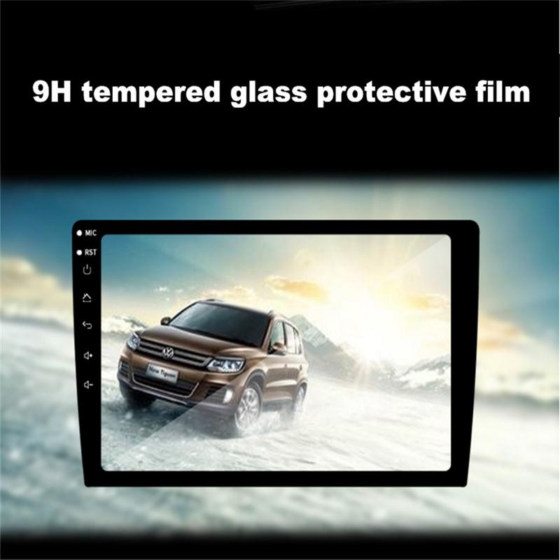9H Tempered Glass Screen Protector Film Car Stickers For 10.1 Inch Car Radio Dvd