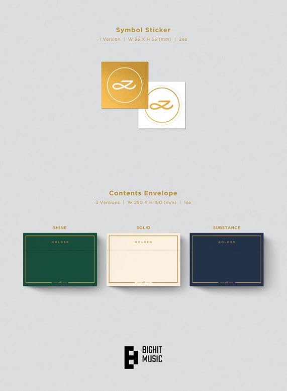 ЧОНГУК ВЕРСИЯ GOLDEN (БТС) - (Корейская версия) (3 комплект)