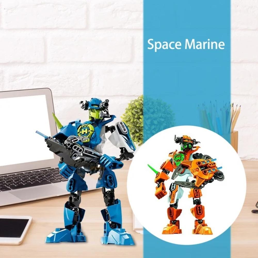 Космический десантник Герой Строительные блоки Factory Bionicle Робот Тело Игрушка