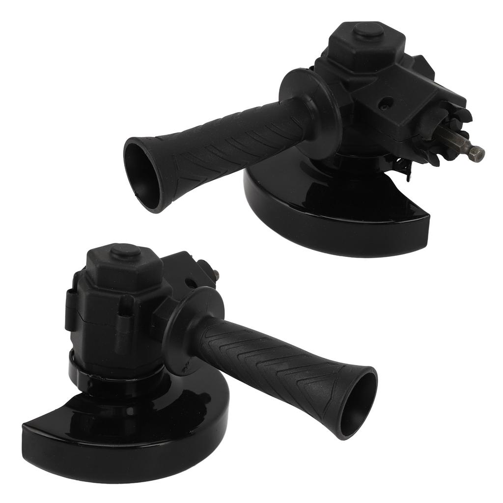 Адаптер для дрели к угловой шлифмашине АБС сталь Преобразователь угловой шлифмашины Головка для электрической дрели Электроинструмент с рукояткой для резки