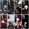 Силиконовый чехол для телефона с аниме «Токийский гуль» для Xiaomi Redmi Note 11 10 9 8 Pro 11T 10T 10S 9S 8T 9 9A 9C 9T, черный мягкий чехол
