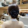 Flexible Hair Bun Maker Cloth Twist Hairstyle Bun Hair Accessories Flower Hair Clip  Women Girls