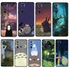 Celular Funda Totoro Matte For Motorola G60 One Fusion Plus G20 G30 G8 Lite G60s G200 5g G30 G9 Power Hyper G22 G31 G50 G51
