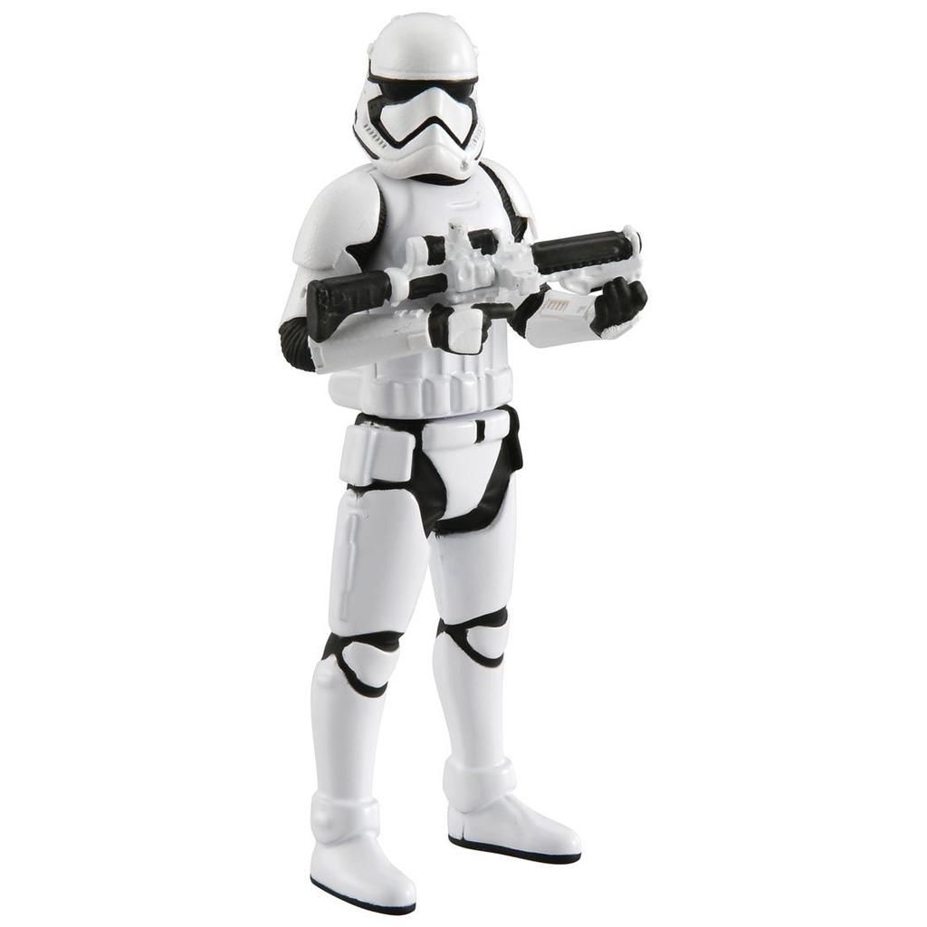 MetaColle Star Wars First Order Stormtrooper Last Height 78mm Painted Movable Figure #17 (The Jedi) Approx. Die-cast