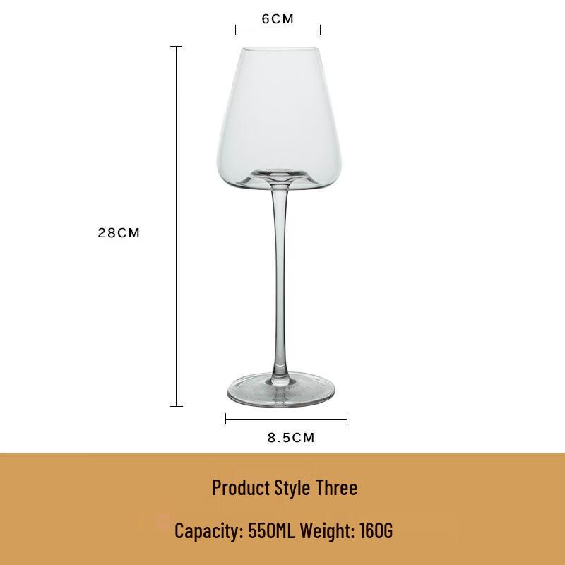 Shang Qi Concave Base Red Wine Glass Set