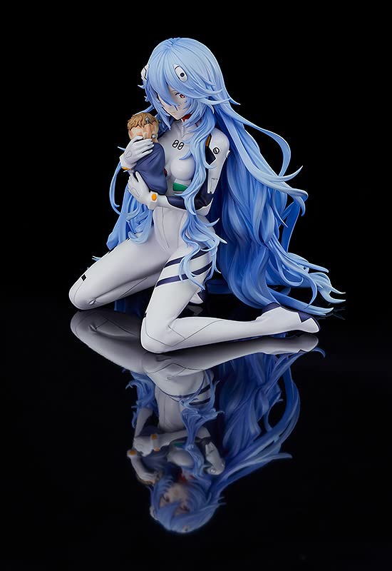 Good Smile Company SMILE Rebuild of Evangelion Rei Ayanami Long Hair масштабная пластиковая окрашенная готовая фигурка (ХОРОШАЯ КОМПАНИЯ) Вер. 1/7