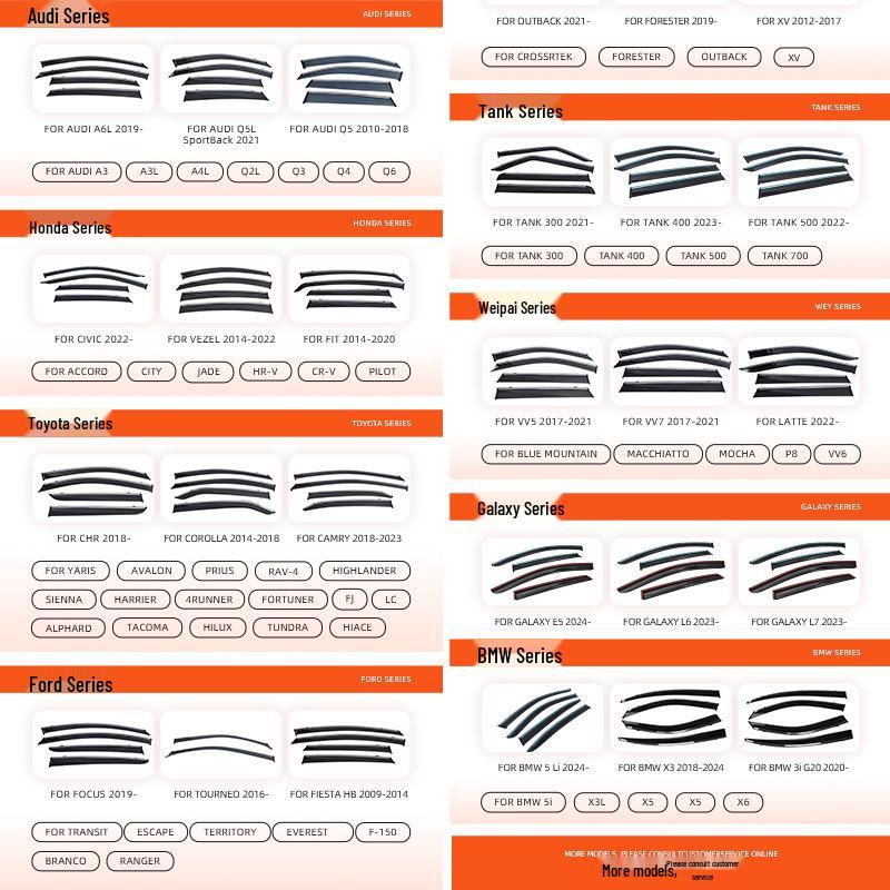 Great Wall Haval Cool Dog Window Rain Shield Car Accessories