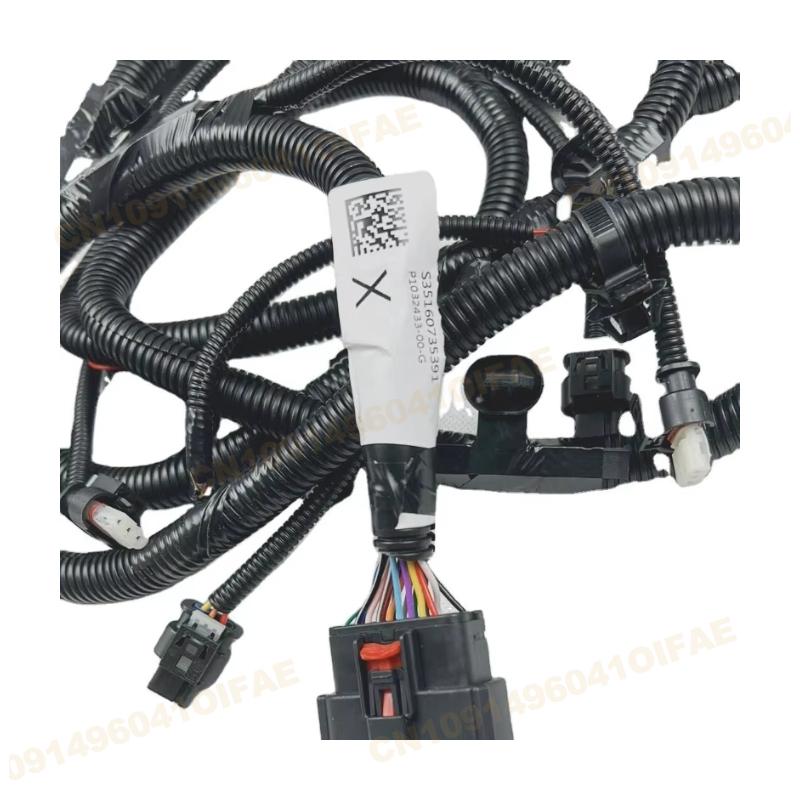 Front Bumper Sensor Harness For Tesla Model X 2016-2019 Reversing Radar Pdc Parking Electric Eye Wiring Assembly 1032433-00-G