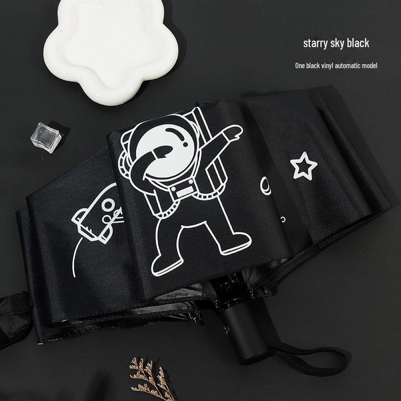 Автоматический мультяшный зонт для женщин и мужчин - защита от УФ-излучения, солнца и дождя, большой складной дизайн