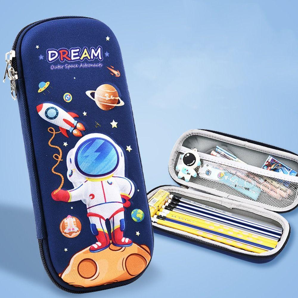 Пенал большой емкости EVA Pen Bag Cartoon Pen Box Student