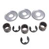 3 X Clutch Washer  3 X E-Clip  3 X Needle Bearing Replace For 0000-958-1022