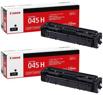 Canon Тонер-картридж оригинальный черный комплект из 2 шт. CRG-045H