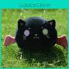 Очаровательная мультяшная кошка-демон плюшевая подушка для расслабляющего сна и стильный аксессуар для рюкзака
