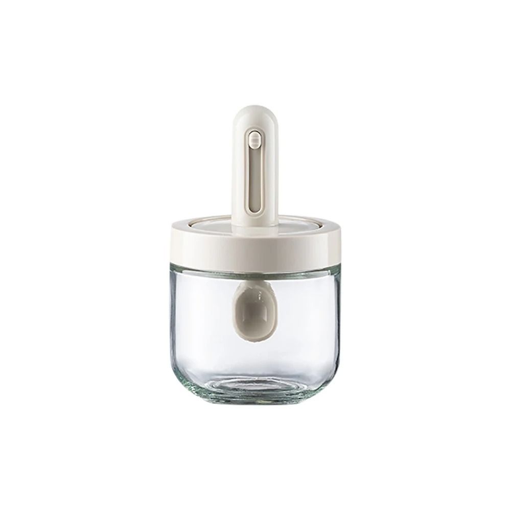 Pepper Glass Seasoning Bottle Household Telescopic Seasoning Jar for Kitchen