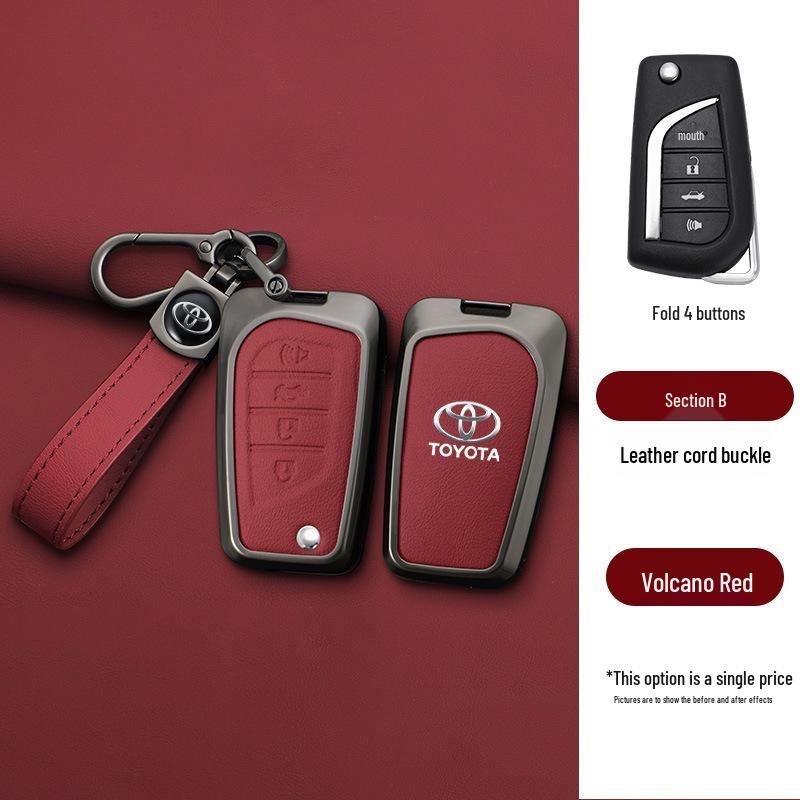 Чехол для ключа Toyota для моделей Corolla, Highlander, RAV4 и Reiz