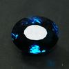 Бирюзовый сапфир 40.00 карат Безупречный Цейлон Овальная огранка Свободный драгоценный камень СЕРТИФИЦИРОВАН