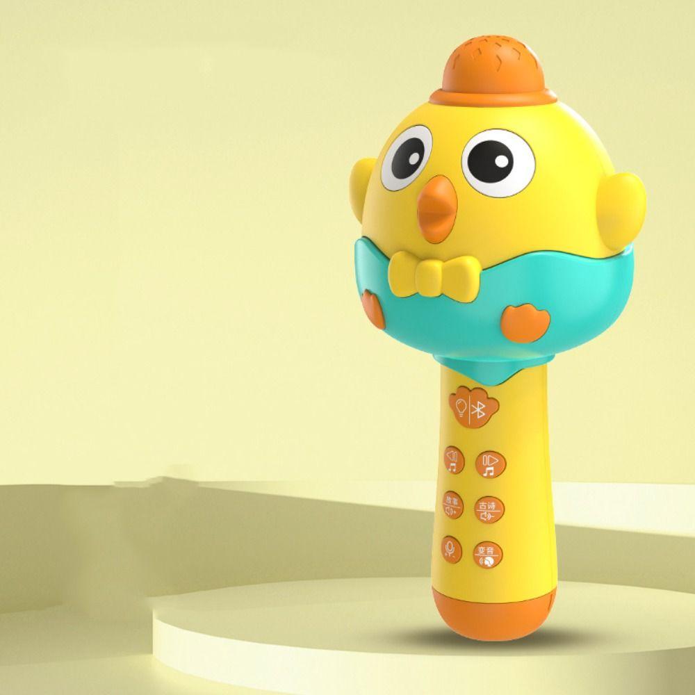 Handheld Wireless Microphone Toy ABS Children Karaoke Microphone  Kids Gift