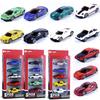 5Pcs Packed 1/64 Simulation Alloy Retro Sports Car Model Set, Children's Toy Car Sliding Car Model, Children's Birthday Gift