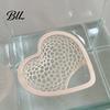 Ornamental Shrimp Habitat Floating Betta Hammock Heart Shape Aquarium Hideout Feeding Ring Hideaway Cave Bed Resting Spot for Nano Tanks Corydoras